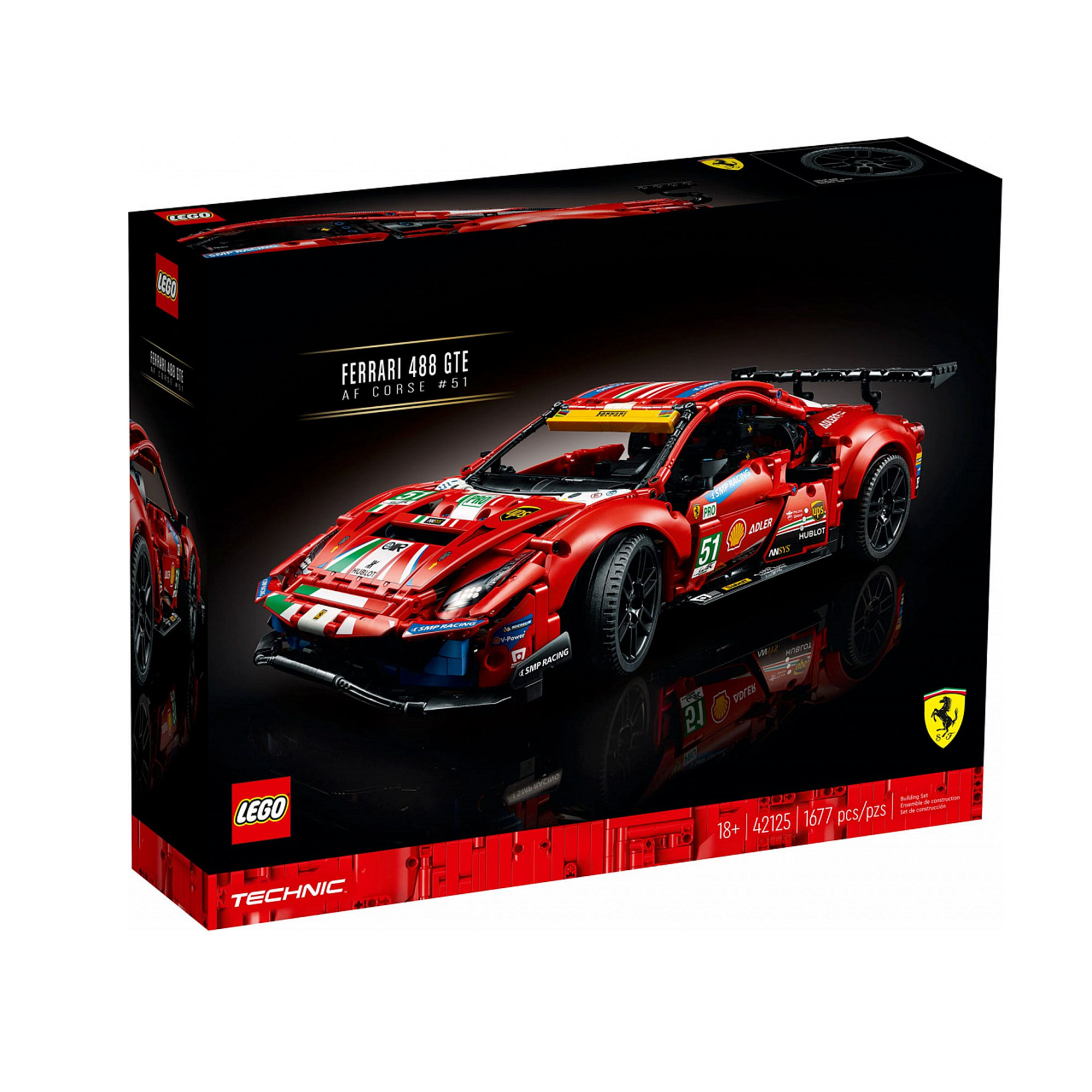 фото Конструктор lego technic ferrari 488 gte «af corse # 51»