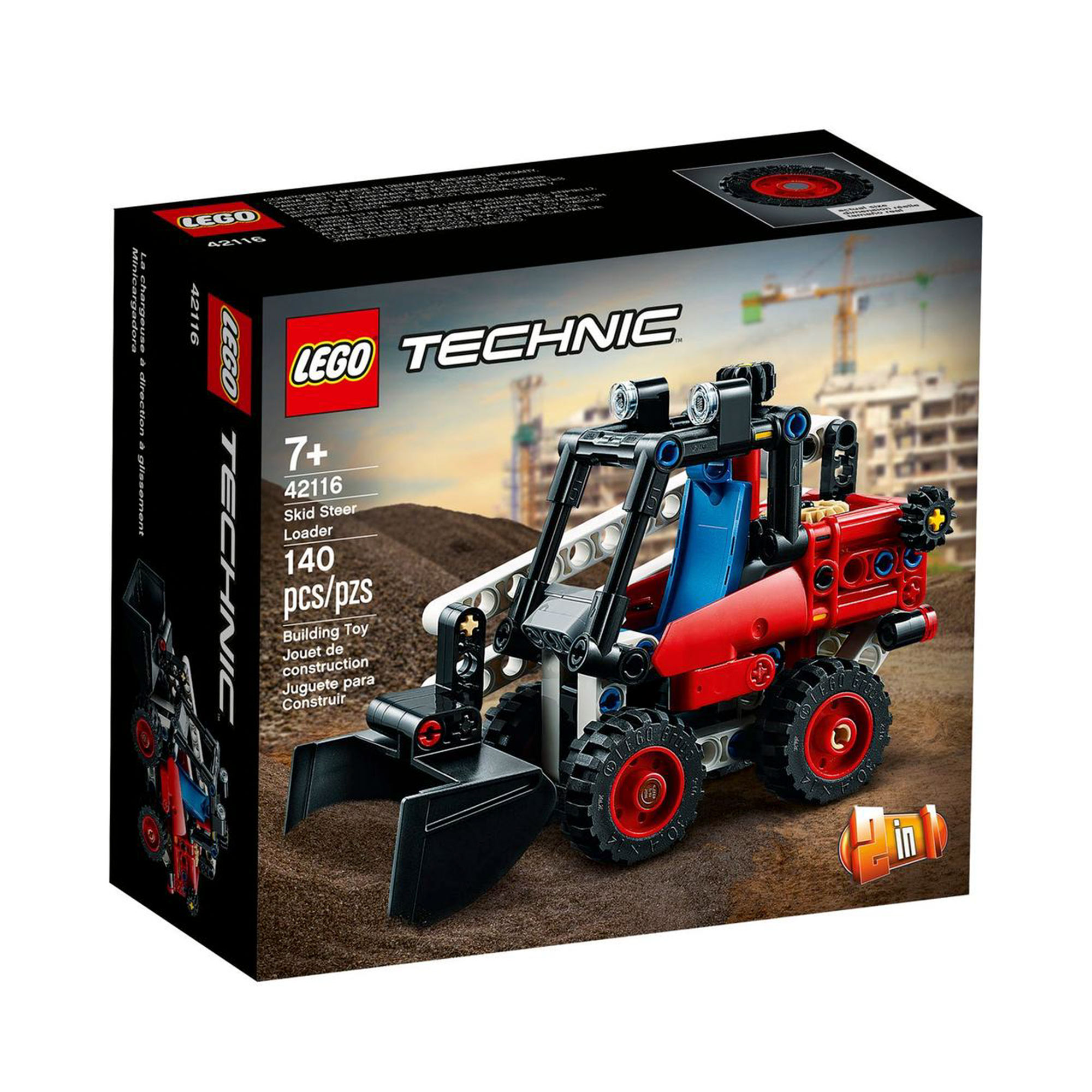 фото Конструктор lego technic фронтальный погрузчик 42116