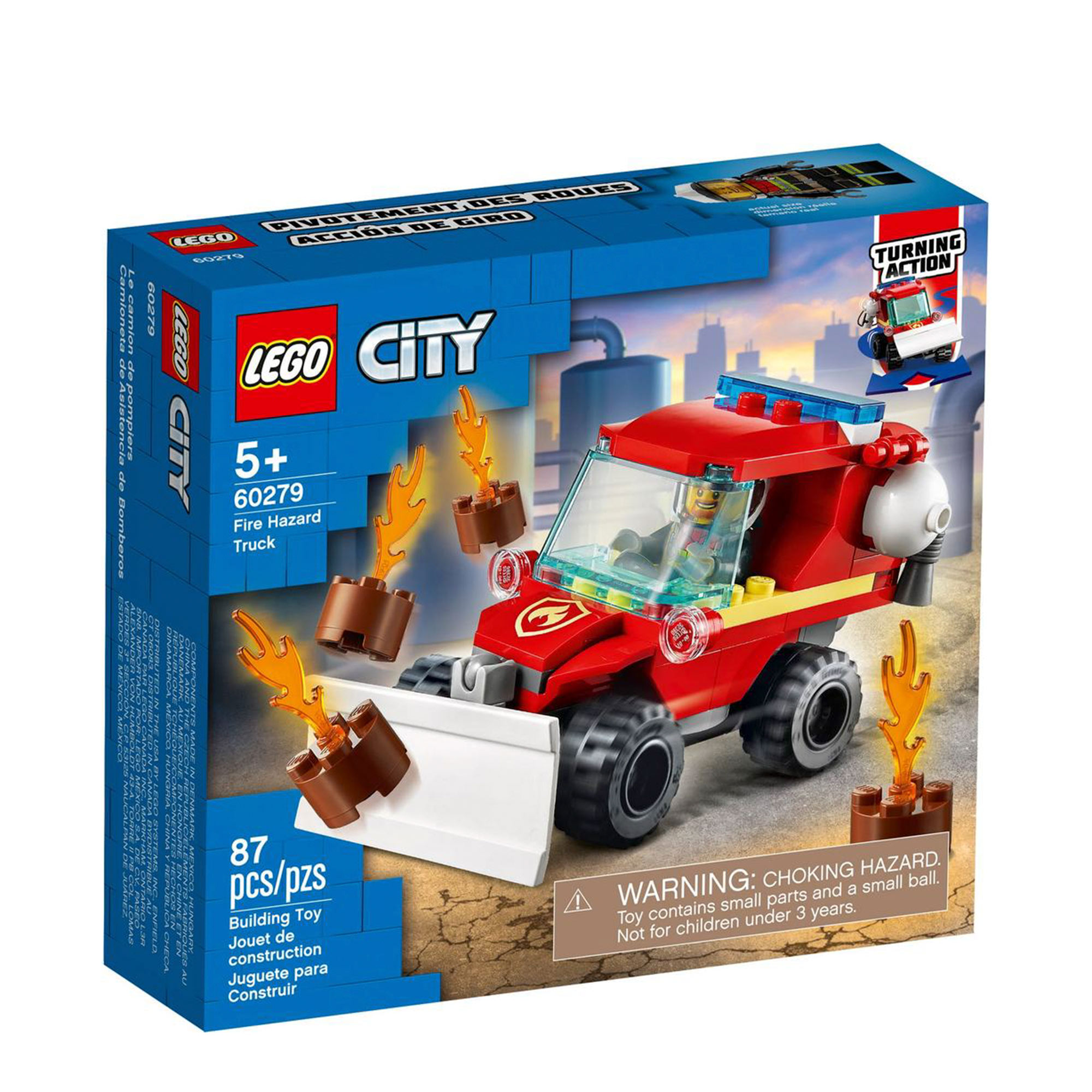 фото Конструктор lego city пожарный автомобиль 60279