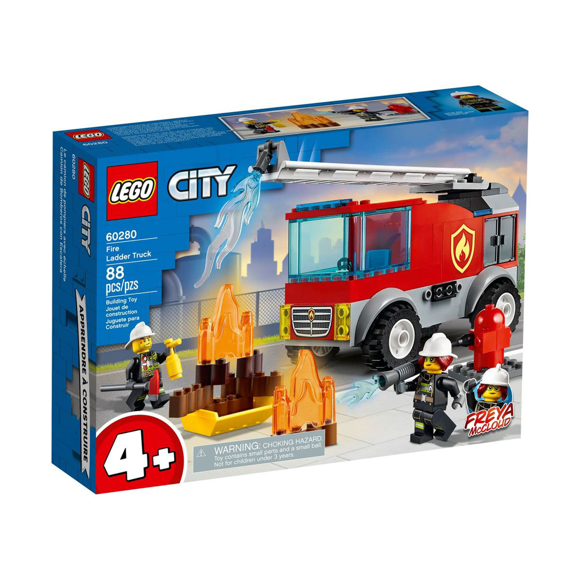 

Конструктор Lego City Пожарная машина с лестницей 60280