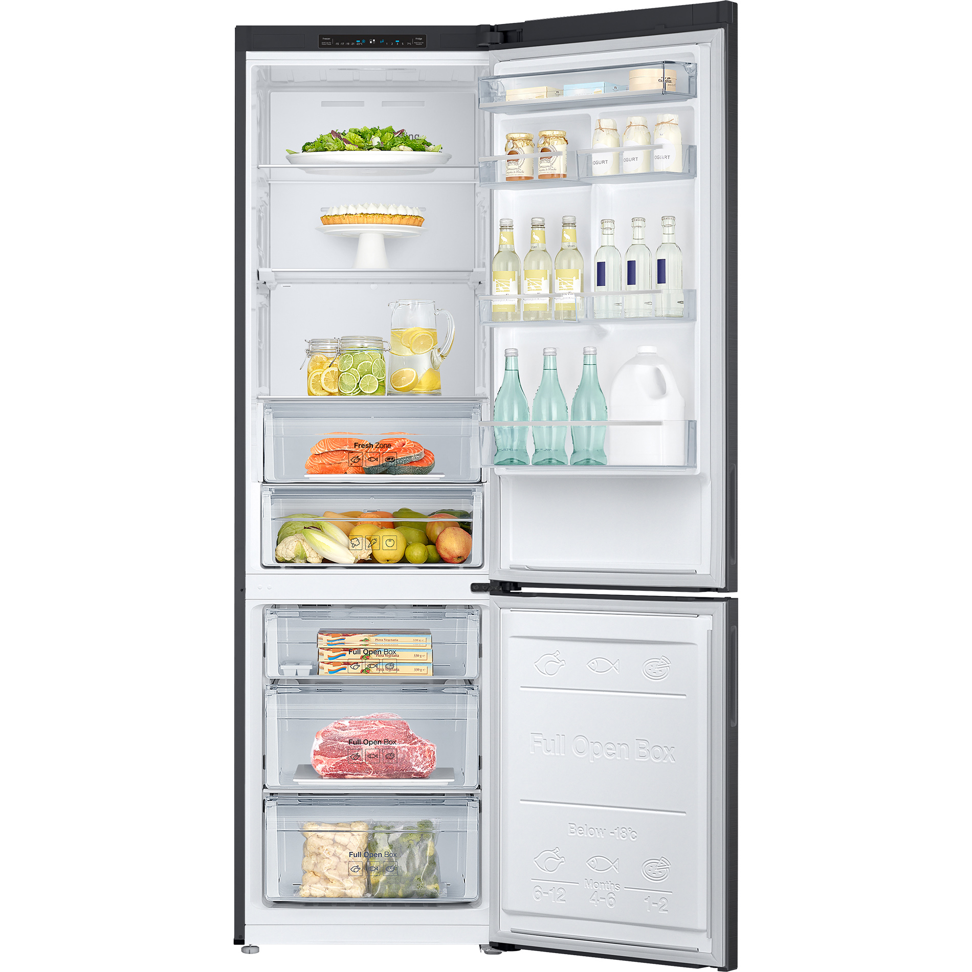 Холодильник Samsung RB37A5070B1, цвет черный - фото 6