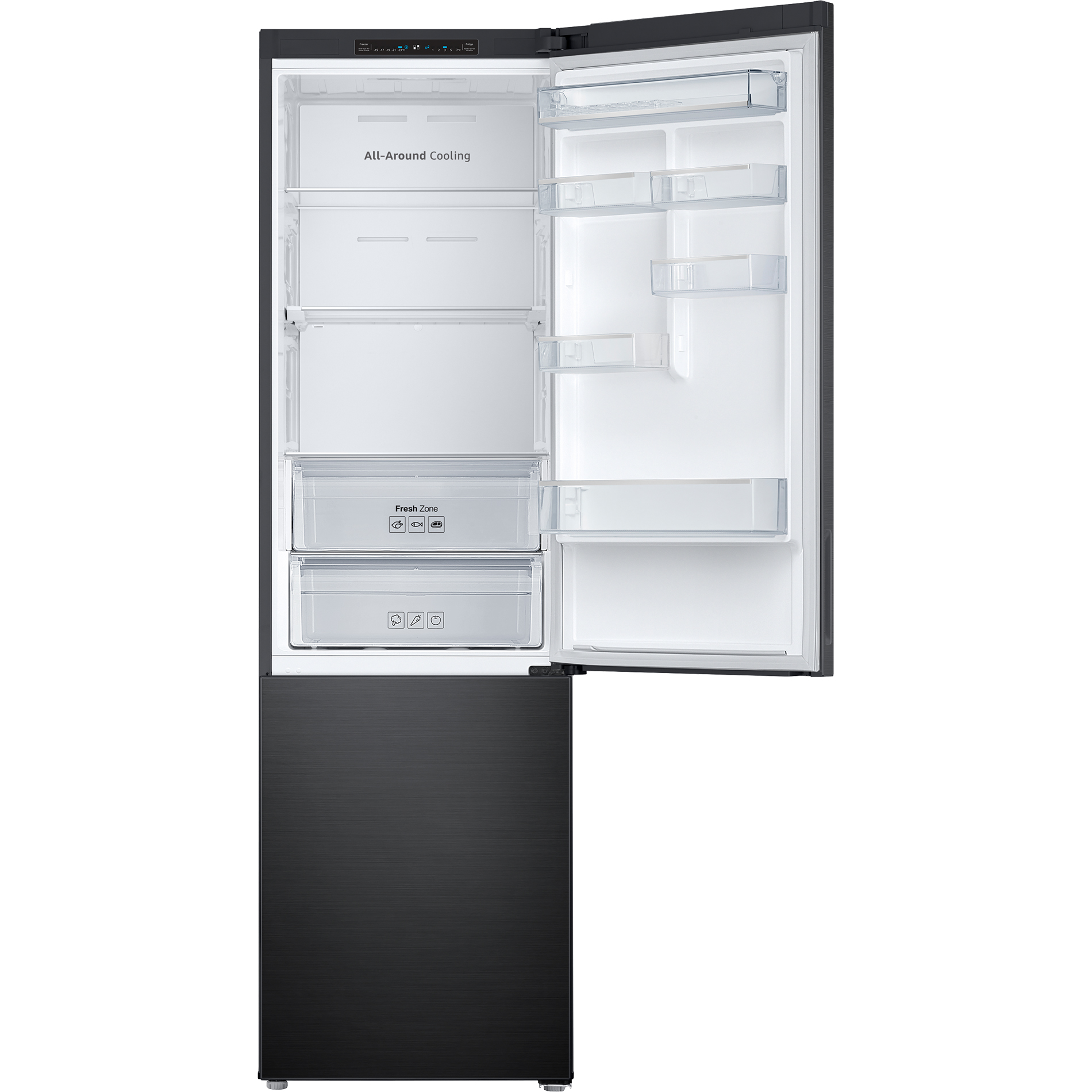 Холодильник Samsung RB37A5070B1, цвет черный - фото 7