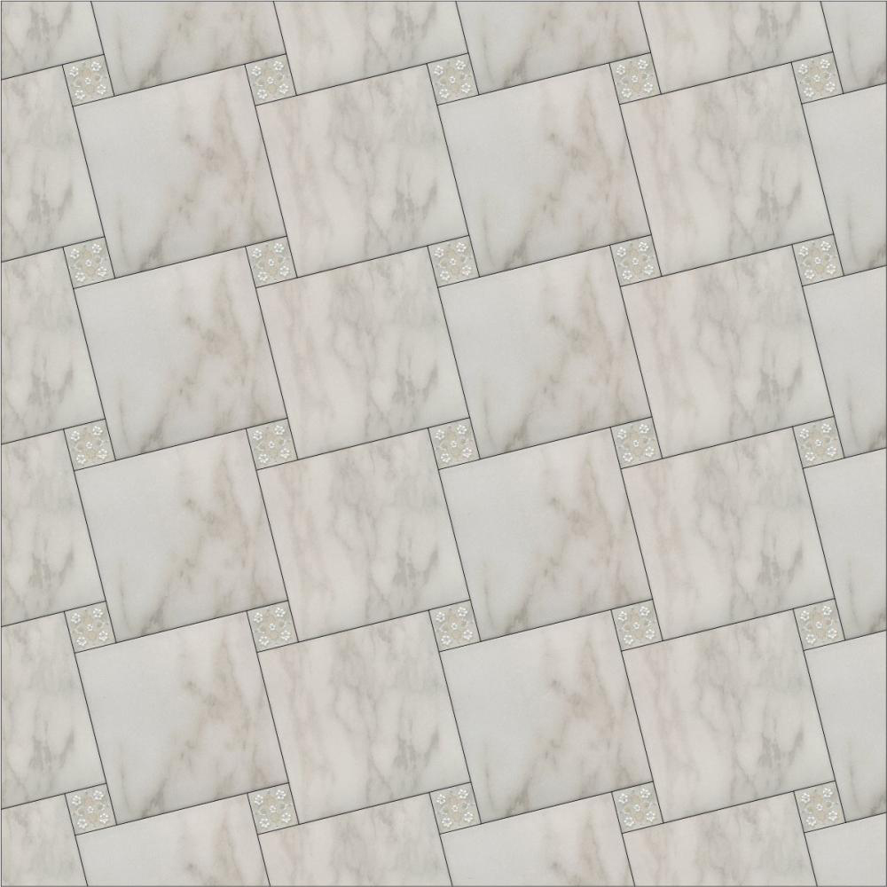 фото Плитка kerama marazzi milano висконти sg1595n белый 20x20x0,8 см