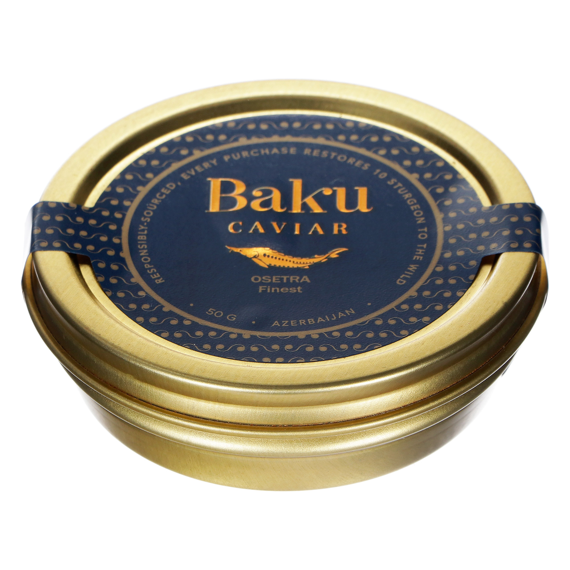 

Икра осетровая Baku Caviar традиционная 50 г