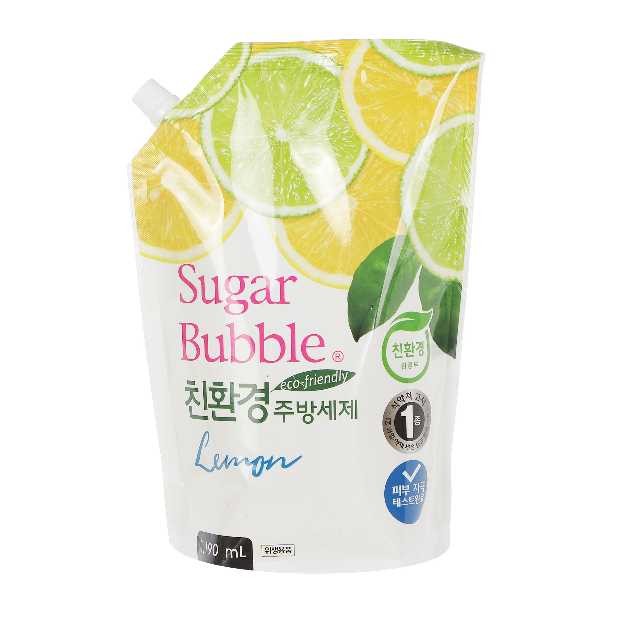 Экологичное средство для мытья посуды Sugar Bubble Лимон 1,2 л