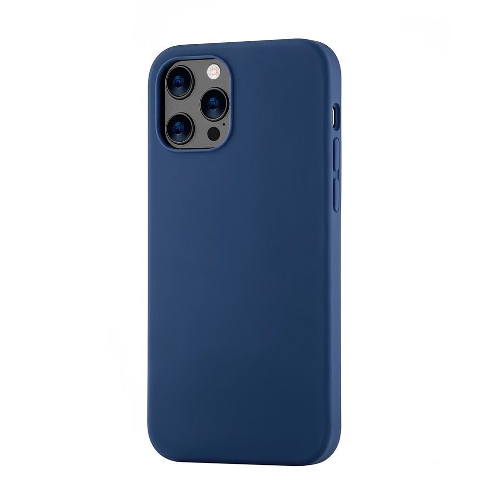 Чехол uBear MagSafe Compatible для смартфона Apple iPhone 12 Pro Max, CS80DB67TH-I20M, цвет синий - фото 4