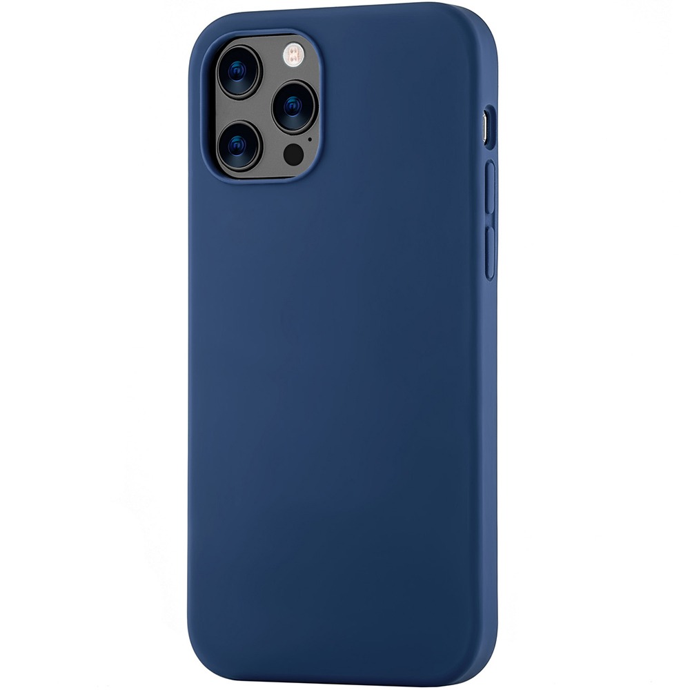 фото Чехол ubear touch mag case для смартфона iphone 12/12 pro, синий