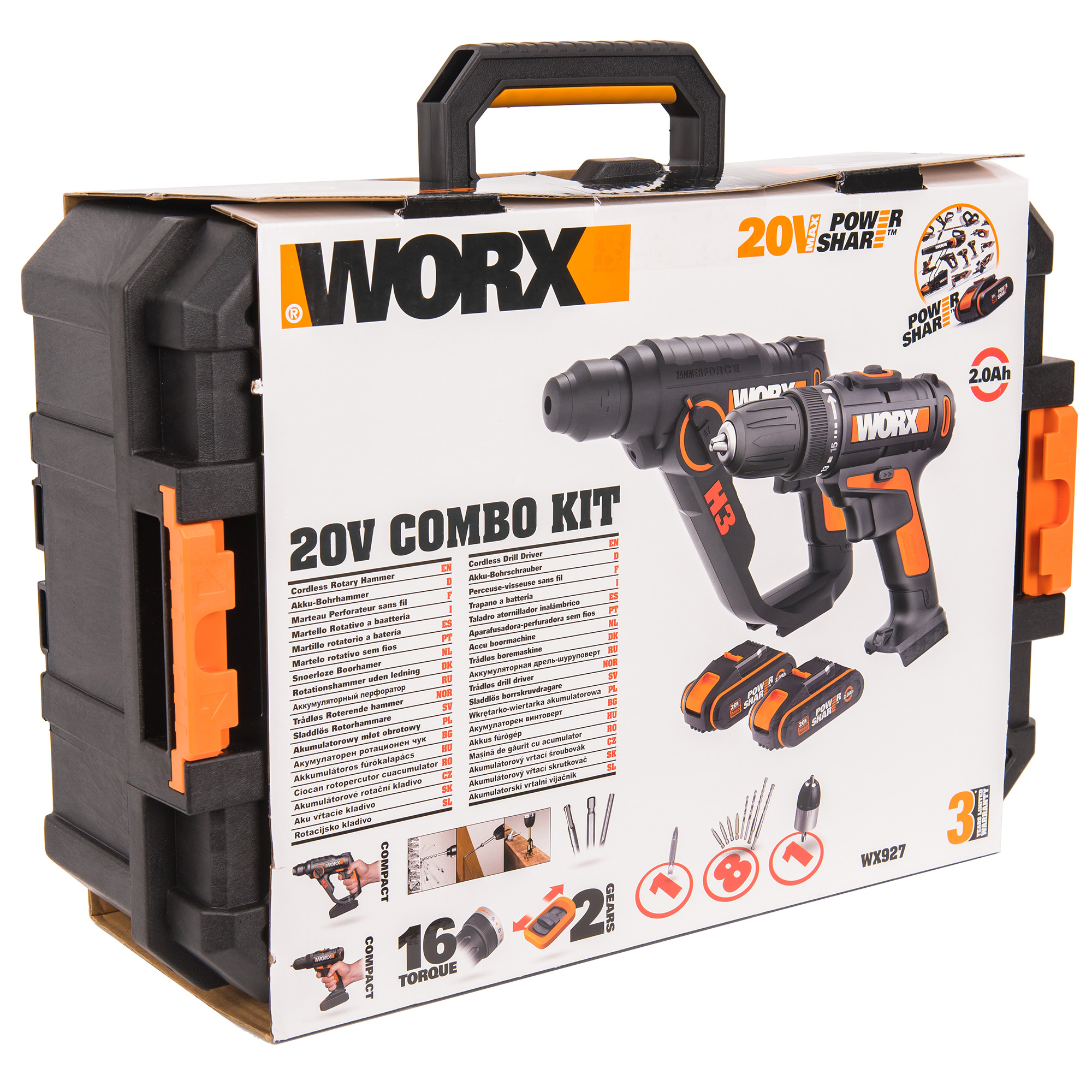 фото Комплект инструментов worx wx927