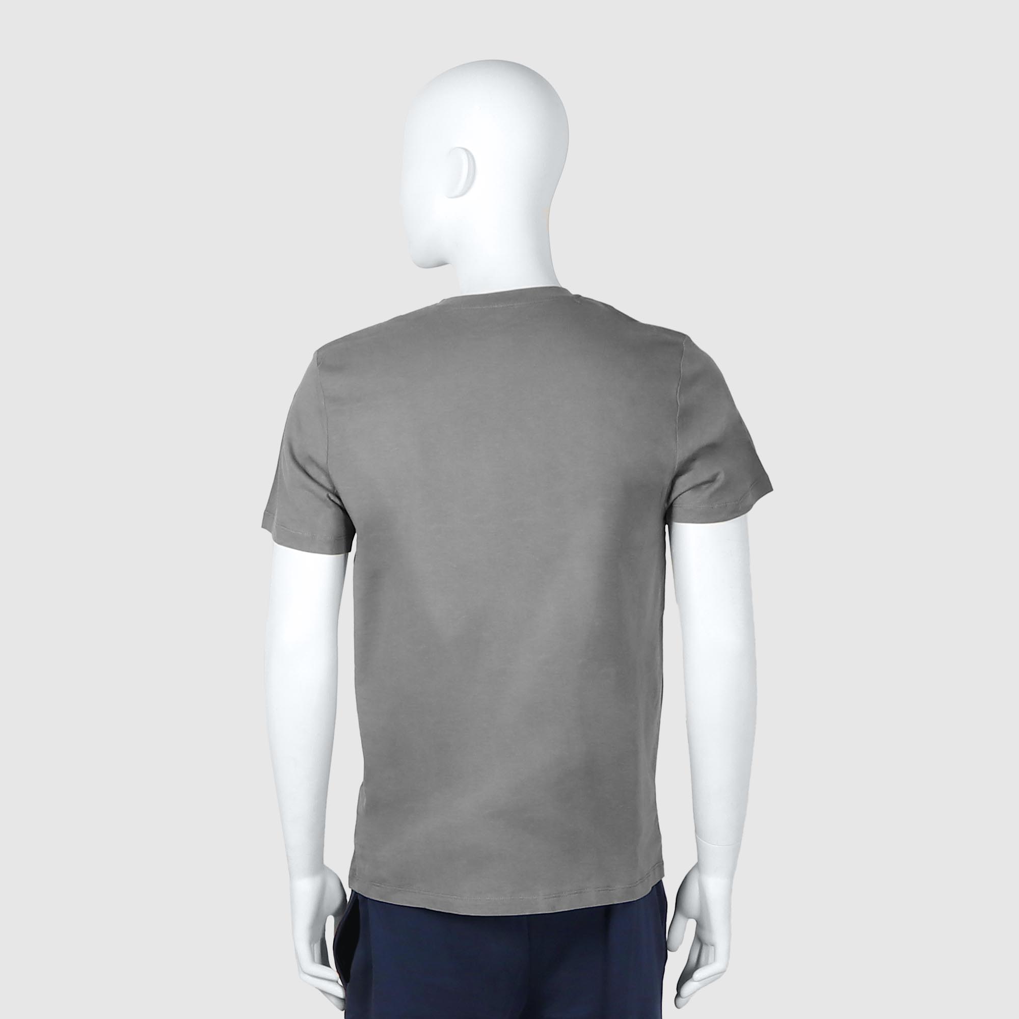 Мужская футболка Diva Teks серая (DTD-04), цвет серый, размер 46-48 - фото 2
