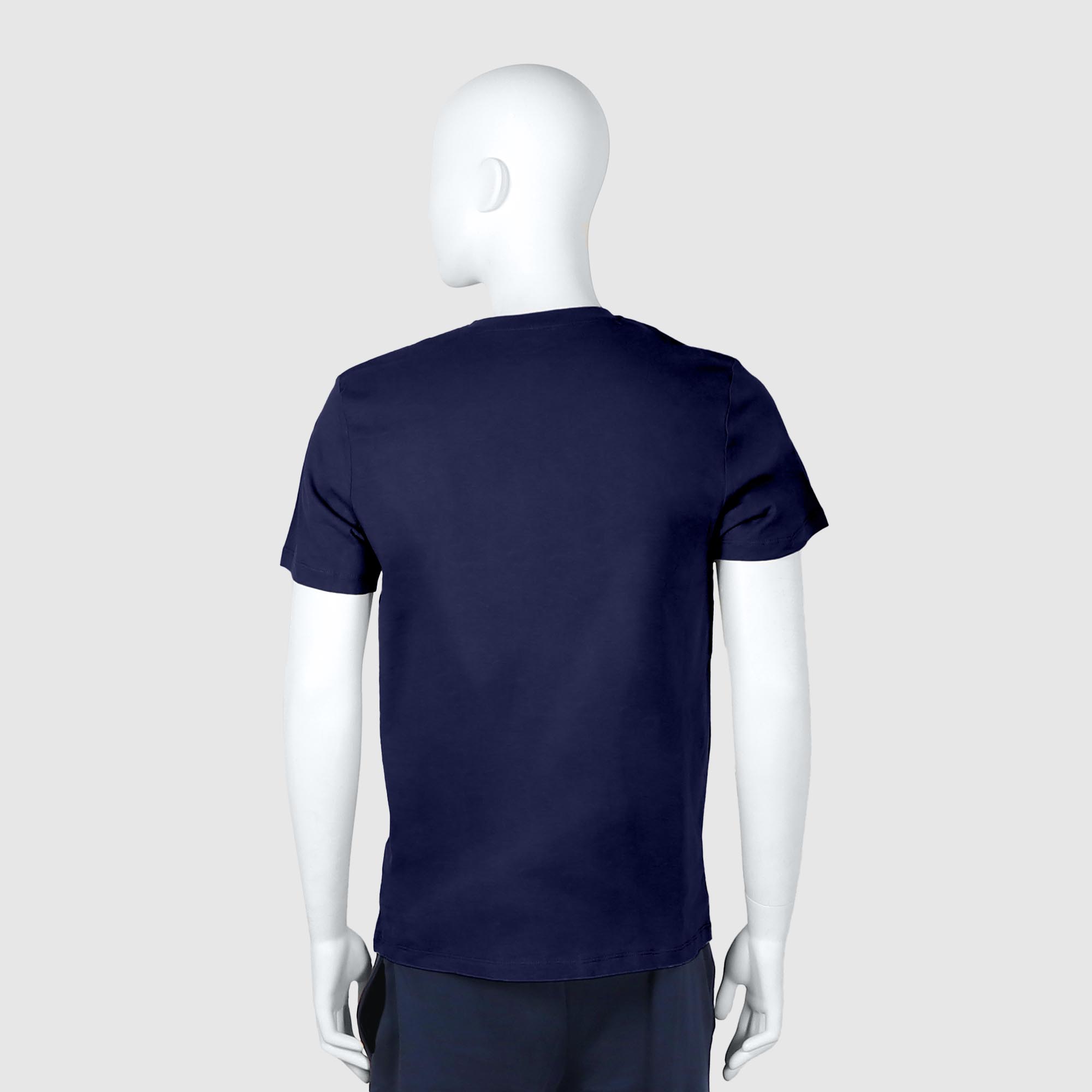 Мужская футболка Diva Teks синяя (DTD-05), цвет синий, размер 44-46 - фото 2