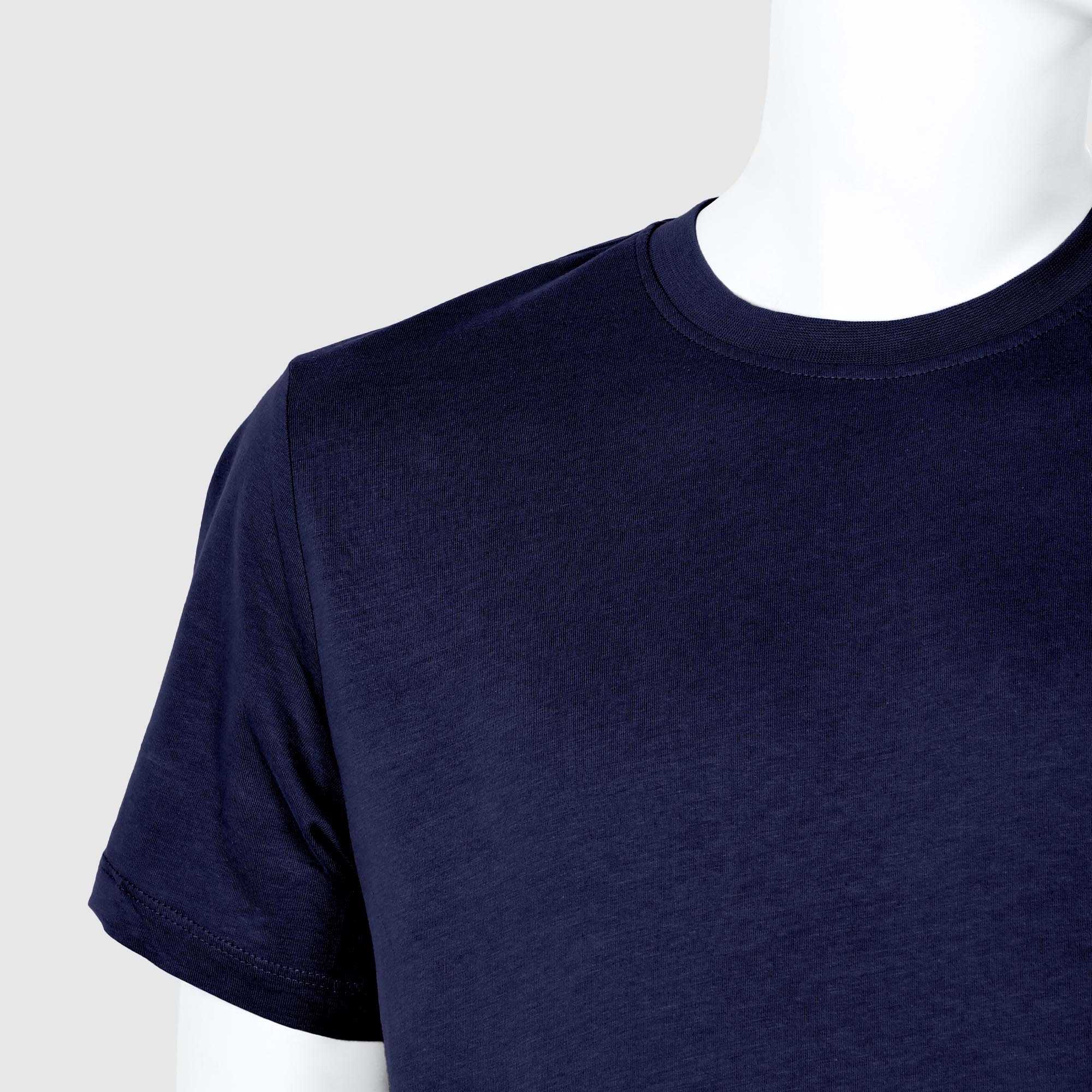 Мужская футболка Diva Teks синяя (DTD-05), цвет синий, размер 44-46 - фото 3