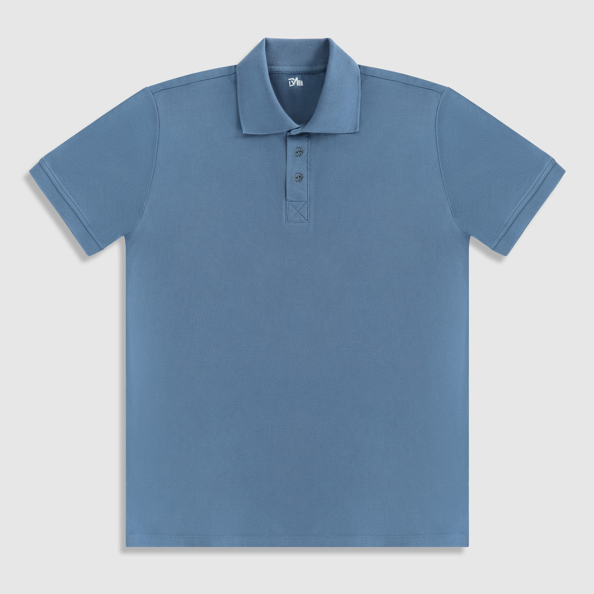 Рубашка мужская Diva Teks поло голубая, цвет голубой, размер XL