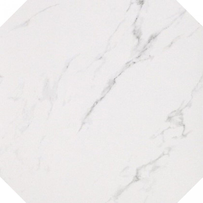 фото Плитка casalgrande padana marmoker statuario grigio naturale ottagono сп401р 59x59 см