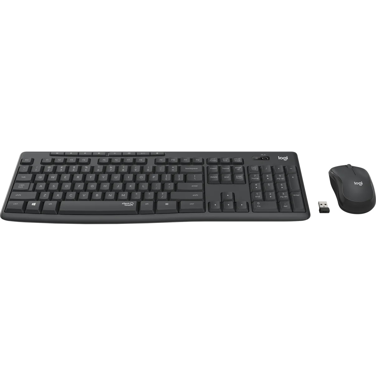 Комплект клавиатуры и мыши Logitech Silent Wireless Combo MK295 920-009807