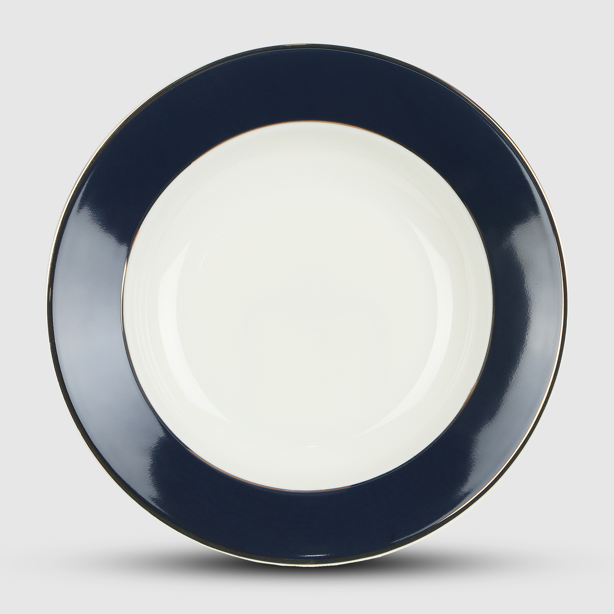 фото Сервиз столовый macbeth bone porcelain navy blue 18 предметов 6 персон