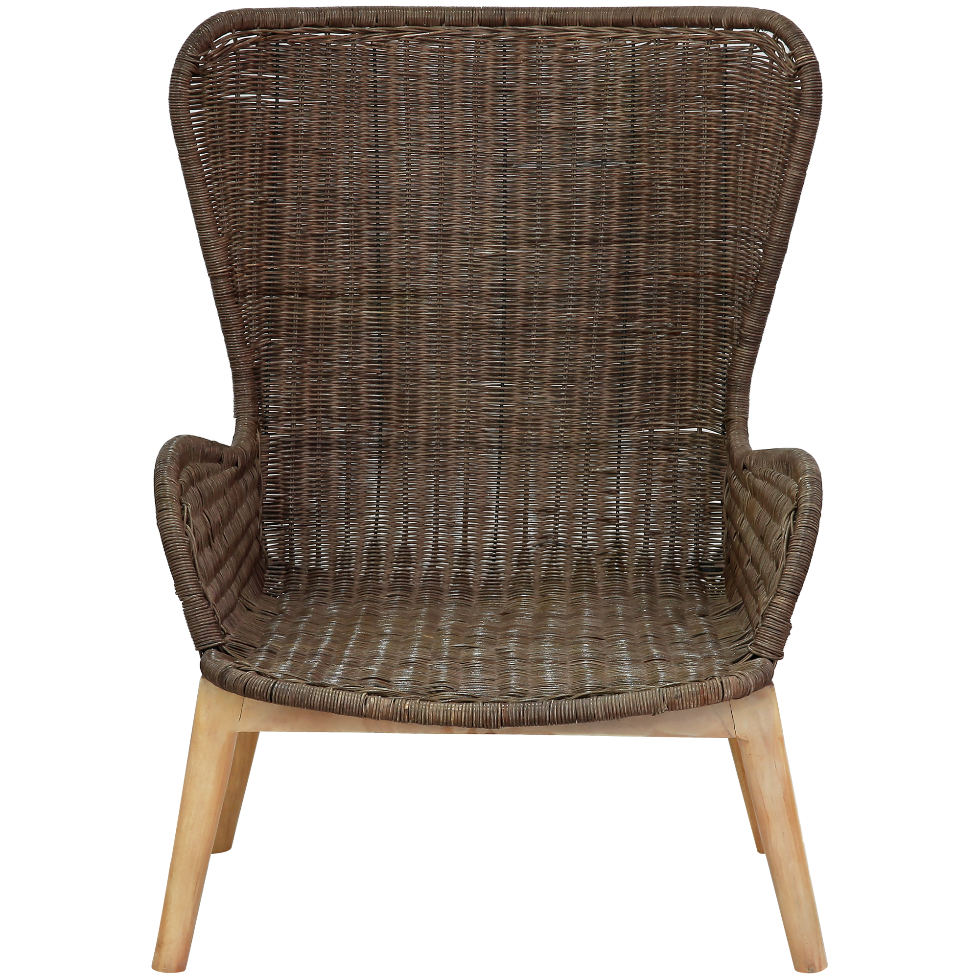 фото Кресло rattan grand manhattan dk walnut