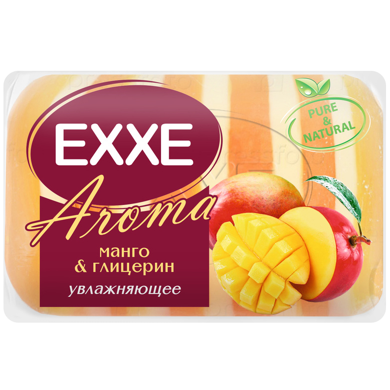 фото Туалетное крем-мыло exxe "манго и глицерин" 80 г