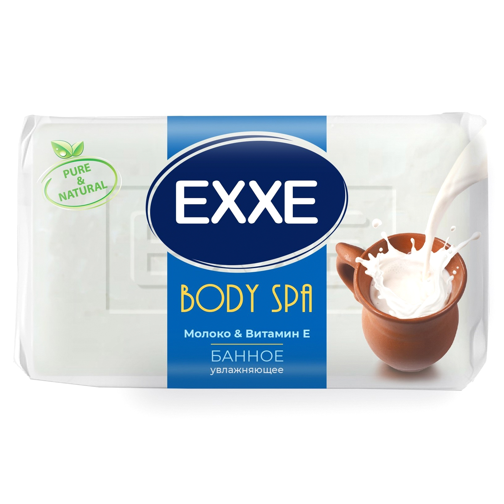 фото Мыло exxe body spa банное "молоко & витамин е" 160 г