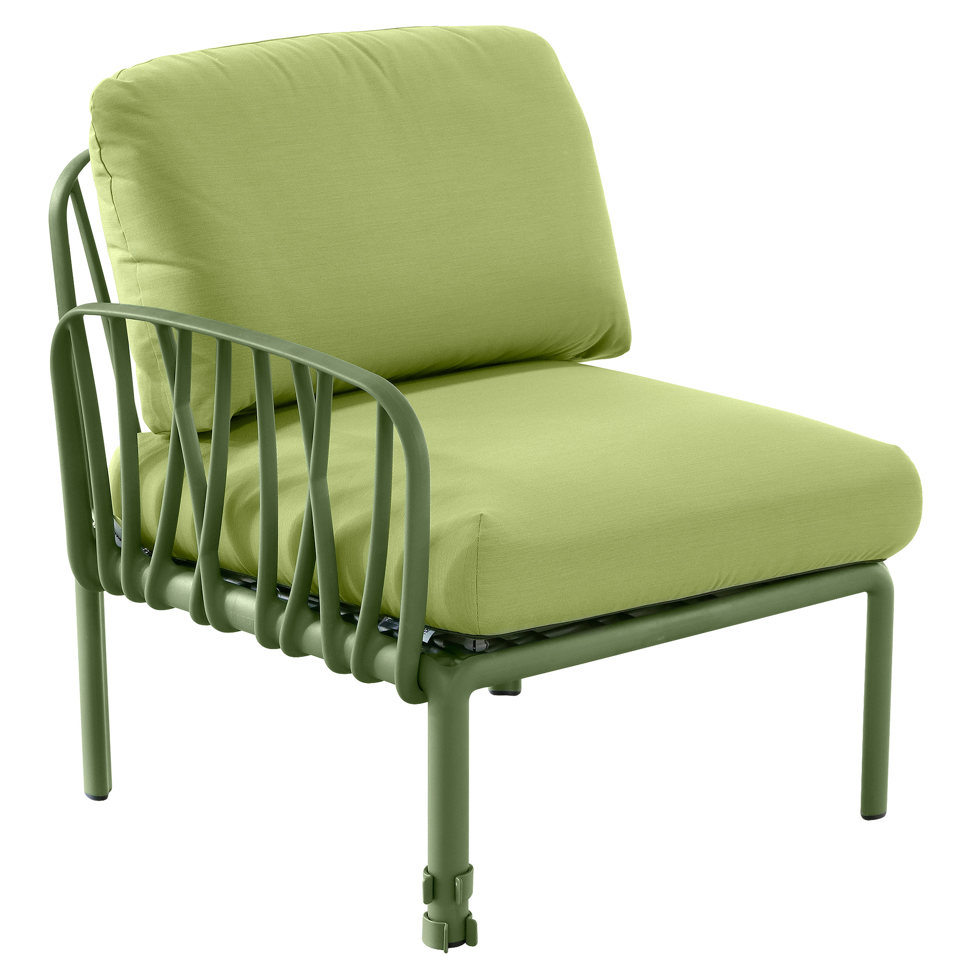 Комплект угловой Nardi komodo+2 кресла авокадо, цвет зеленый, размер 72х78х88 - фото 3