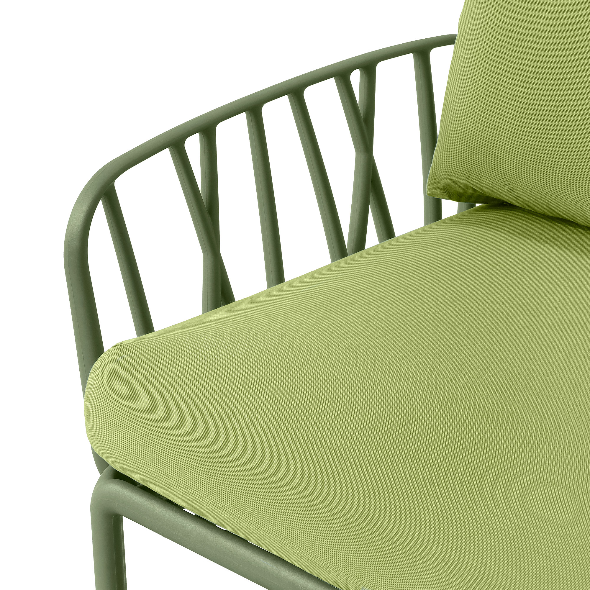 Комплект угловой Nardi komodo+2 кресла авокадо, цвет зеленый, размер 72х78х88 - фото 4