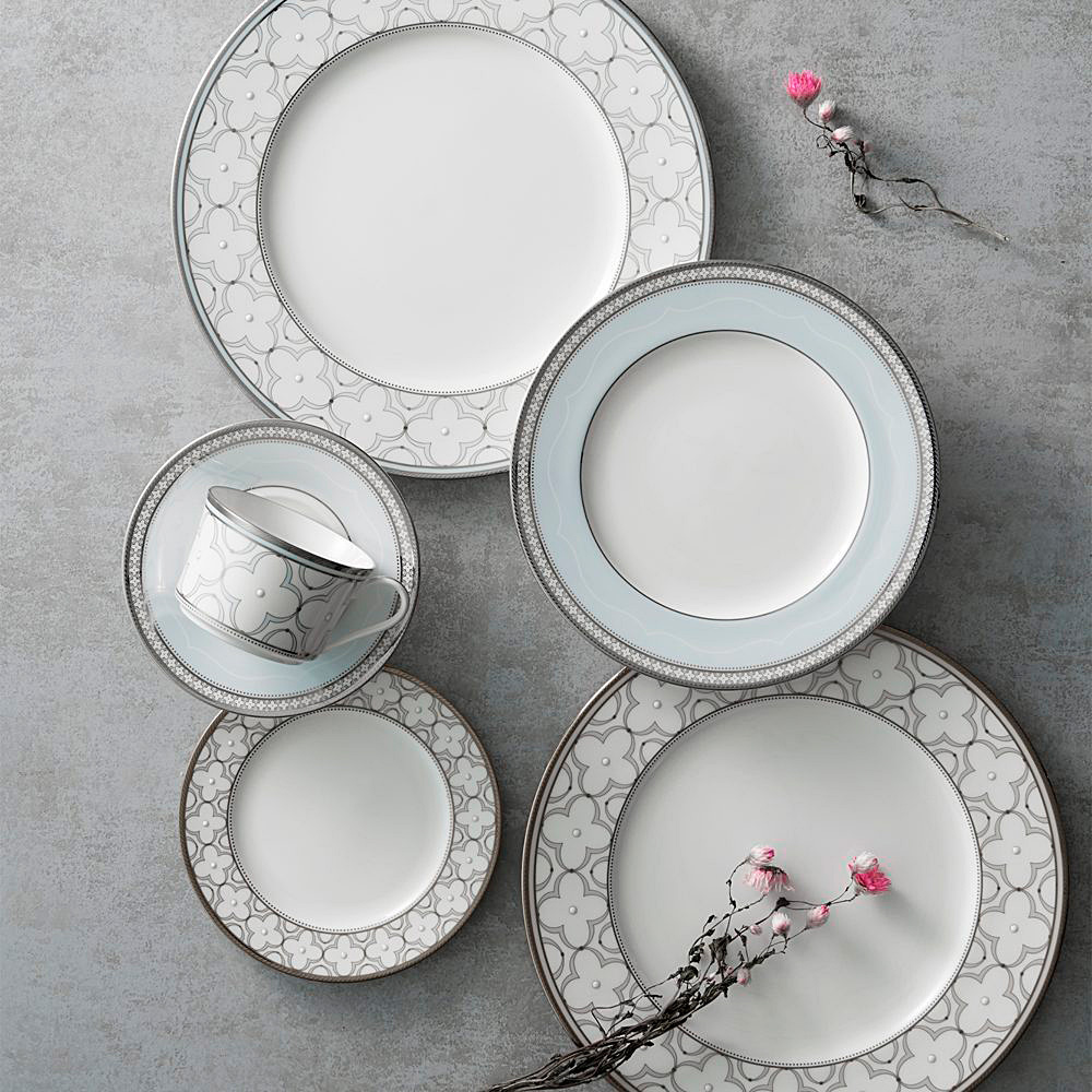 фото Тарелка акцентная noritake трефолио 25 см