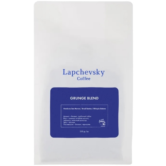 

Кофе в зернах Lapchevsky Coffee Grunge Blend, 250 г