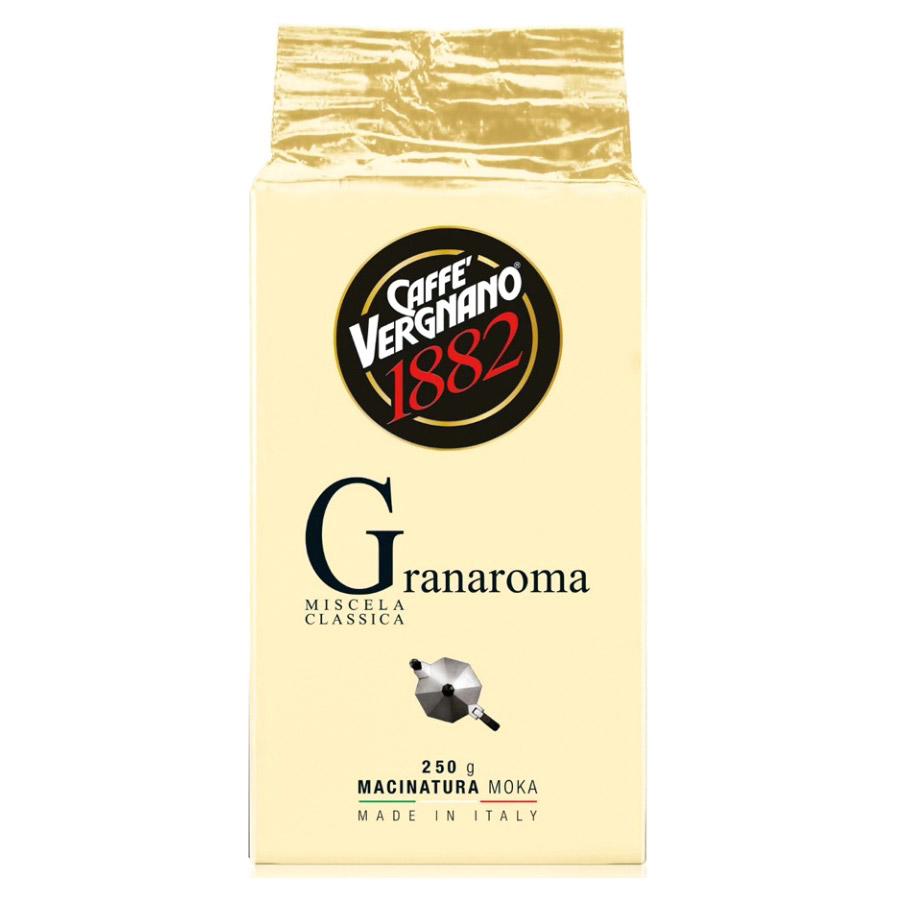 фото Кофе молотый caffe vergnano gran aroma, 250 г