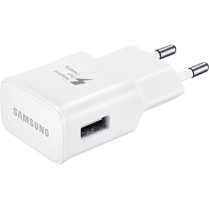 Сетевое зарядное устройство Samsung EP-TA20 EP-TA20EWENGRU белый - фото 2