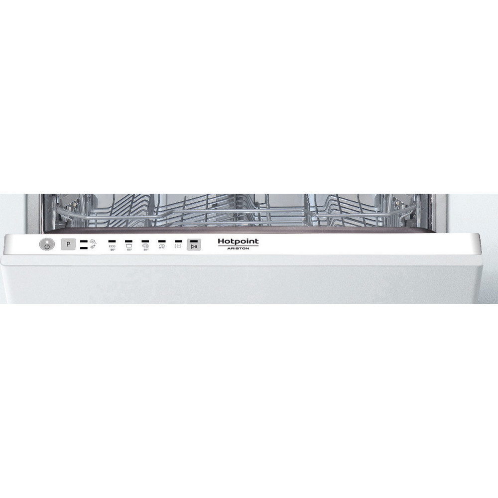 Встраиваемая посудомоечная машина Hotpoint-Ariston HSCIE 2B0 RU, цвет белый - фото 2