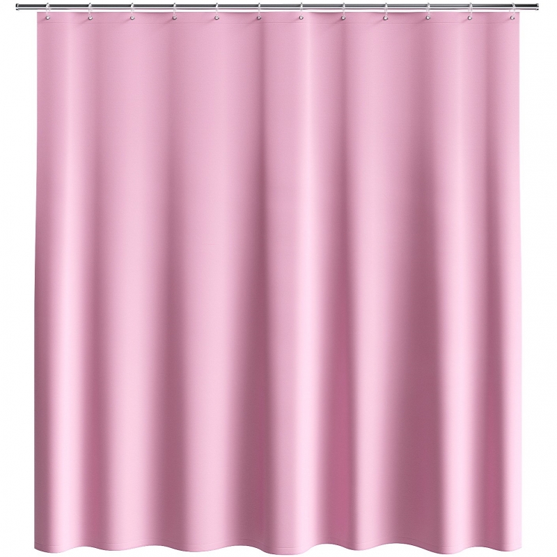 фото Шторка для ванной fora trendy розовая 180х180 см