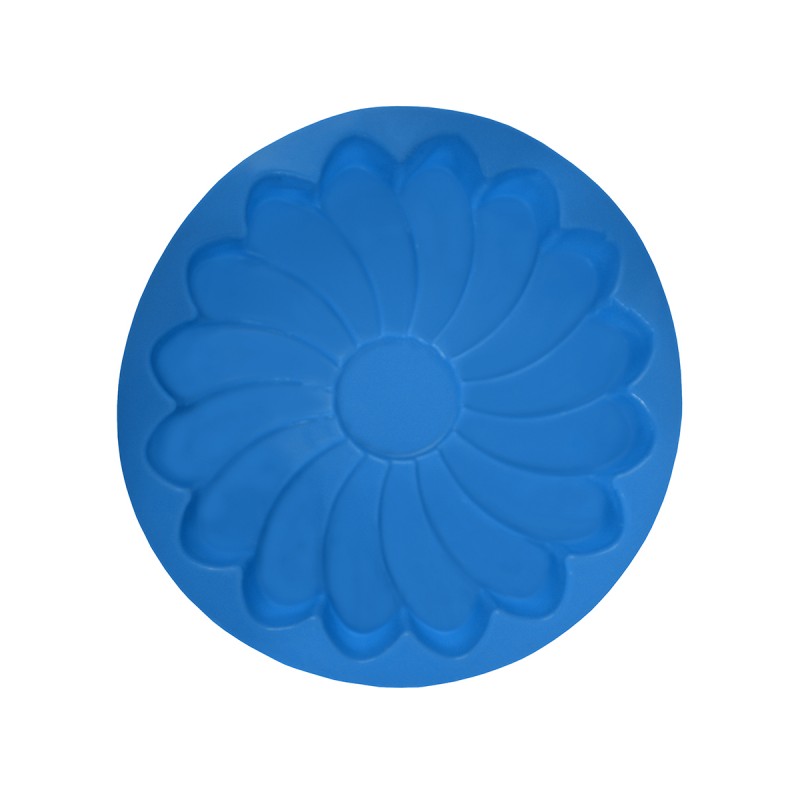 Форма для выпечки Guffman Fleur синяя 23 см, цвет синий - фото 4