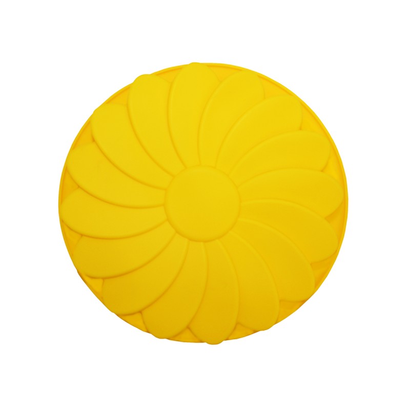 Форма для выпечки Guffman Fleur желтая 23 см, цвет желтый - фото 3