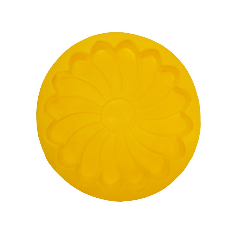 Форма для выпечки Guffman Fleur желтая 23 см, цвет желтый - фото 4