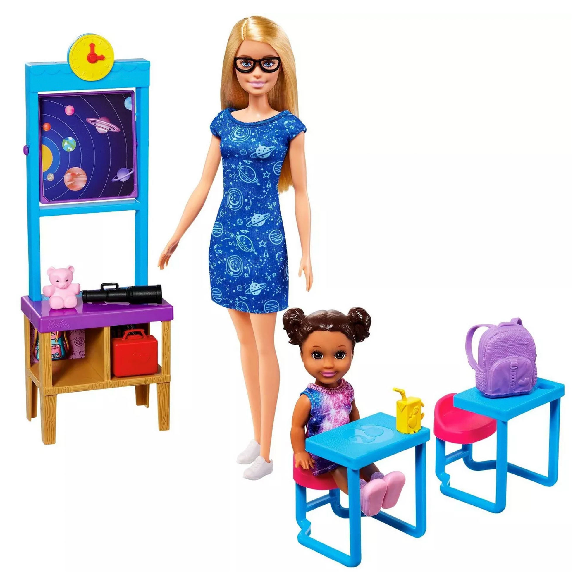 фото Игровой набор barbie учитель космонавтики mattel
