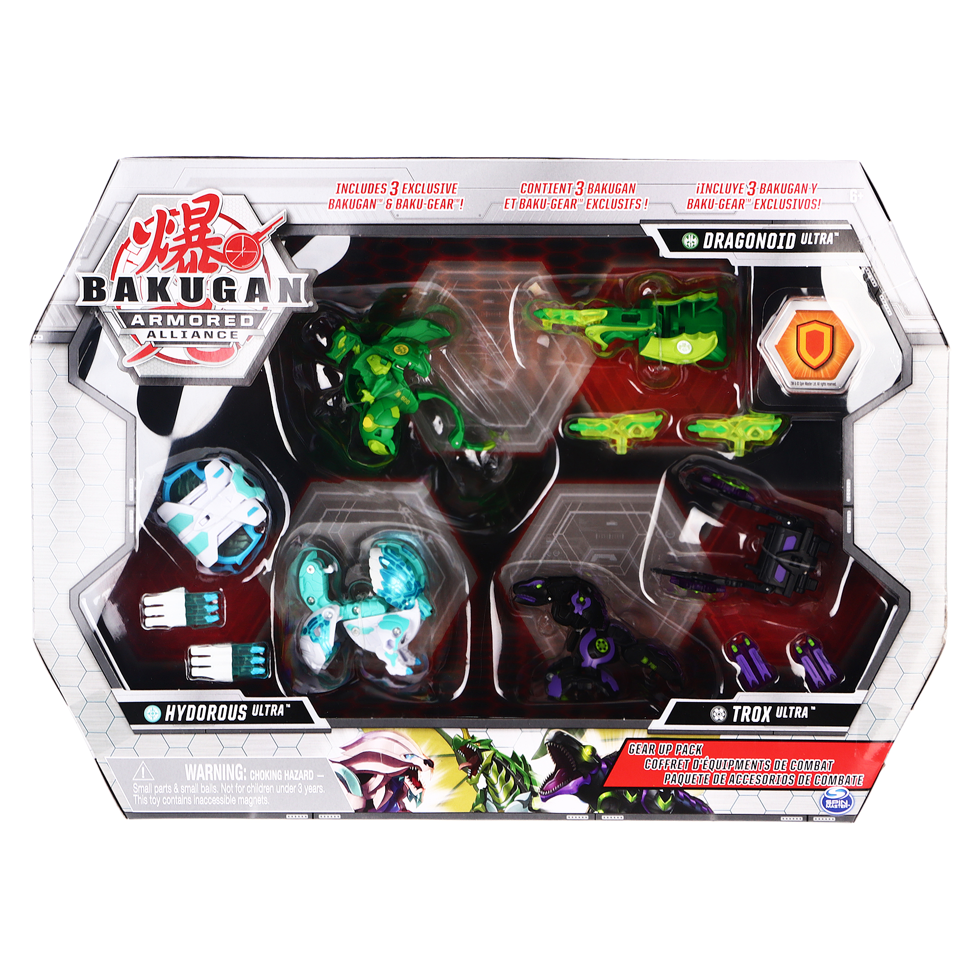 фото Набор игровой bakugan "непобедимые бакуганы" spin master