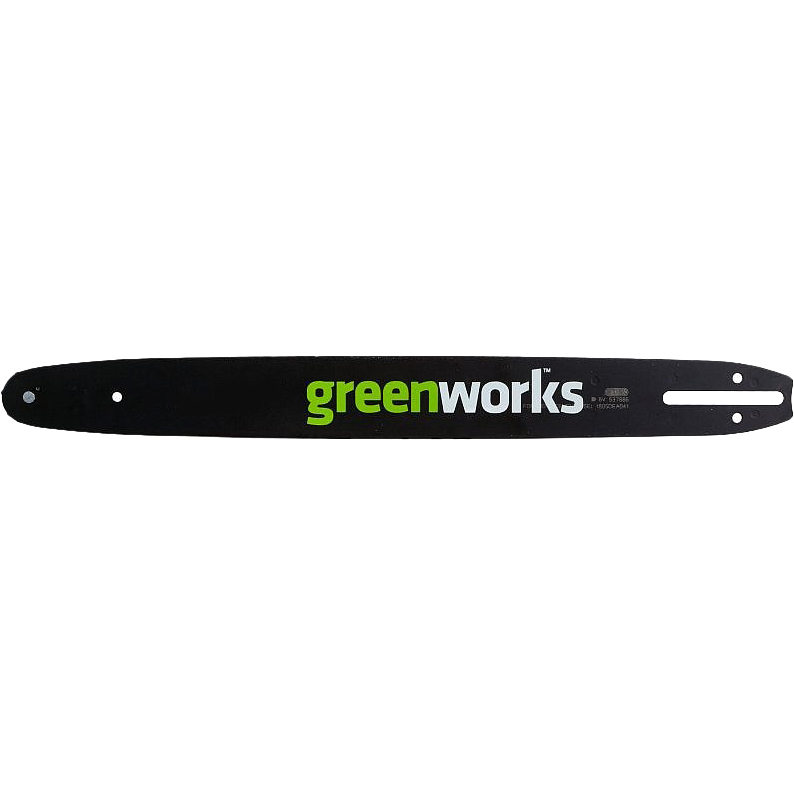 Шина Greenworks 29517 30 см, цвет черный - фото 1