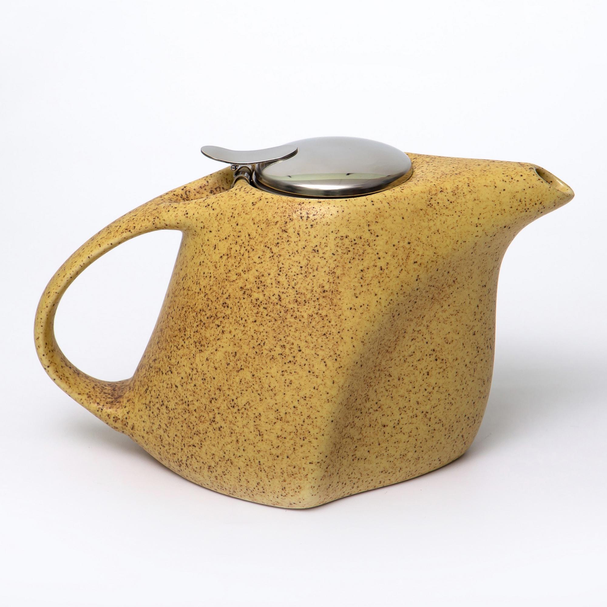 Чайник с фильтром Elrington Феличита 1000 мл желтый - фото 1