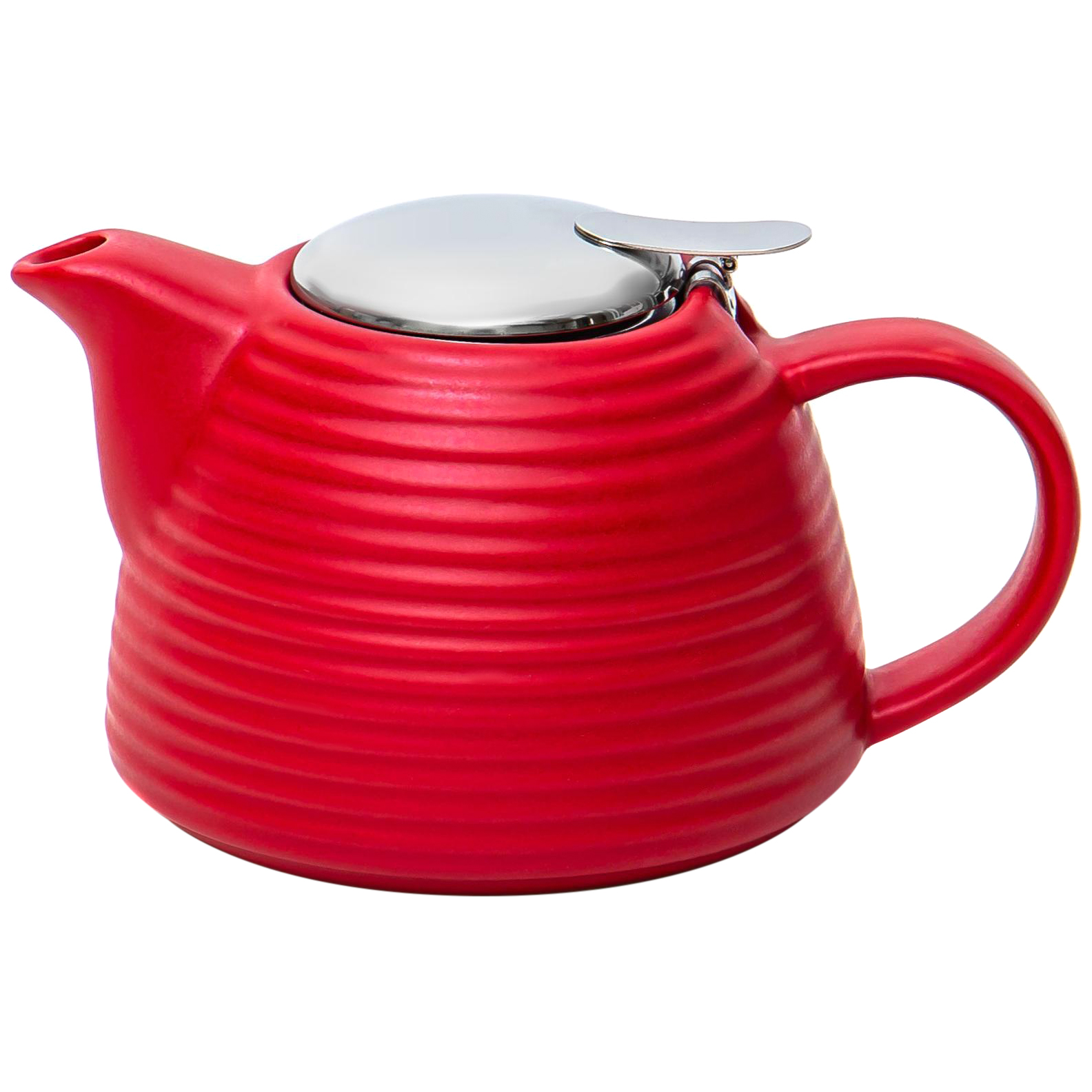 Чайник с фильтром Elrington Феличита 700 мл красный - фото 1