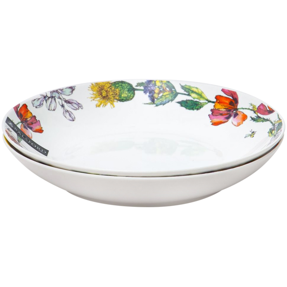 Набор глубоких тарелок Balsford Полевые цветы 20,5 см 2 шт - фото 3