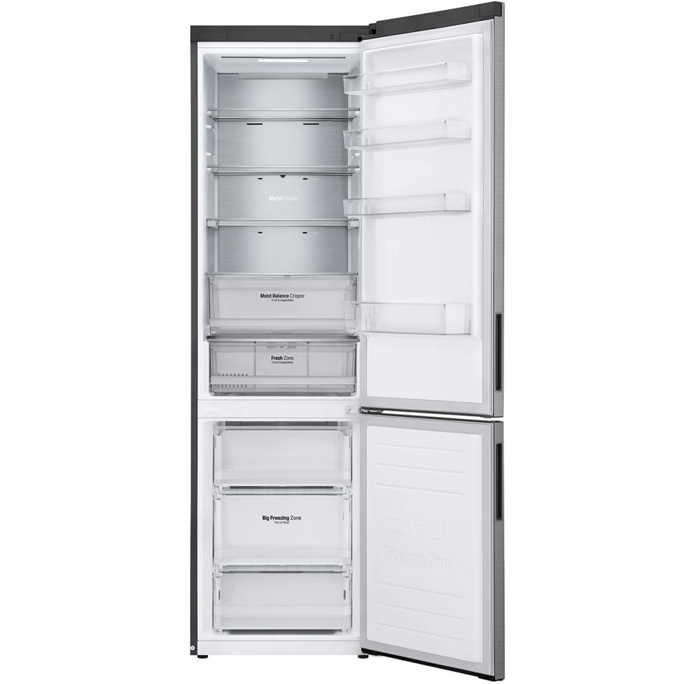 Холодильник LG GA-B509CMQM, цвет серебристый - фото 3