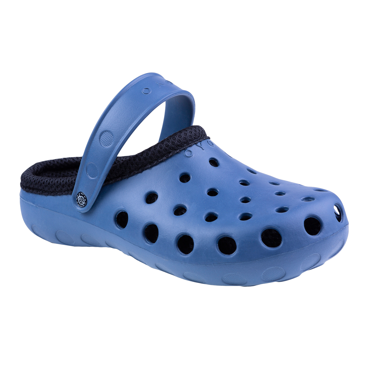 Мужские прогулочные туфли OYO синие с сеткой (1ZS), цвет синий, размер 40 - фото 1