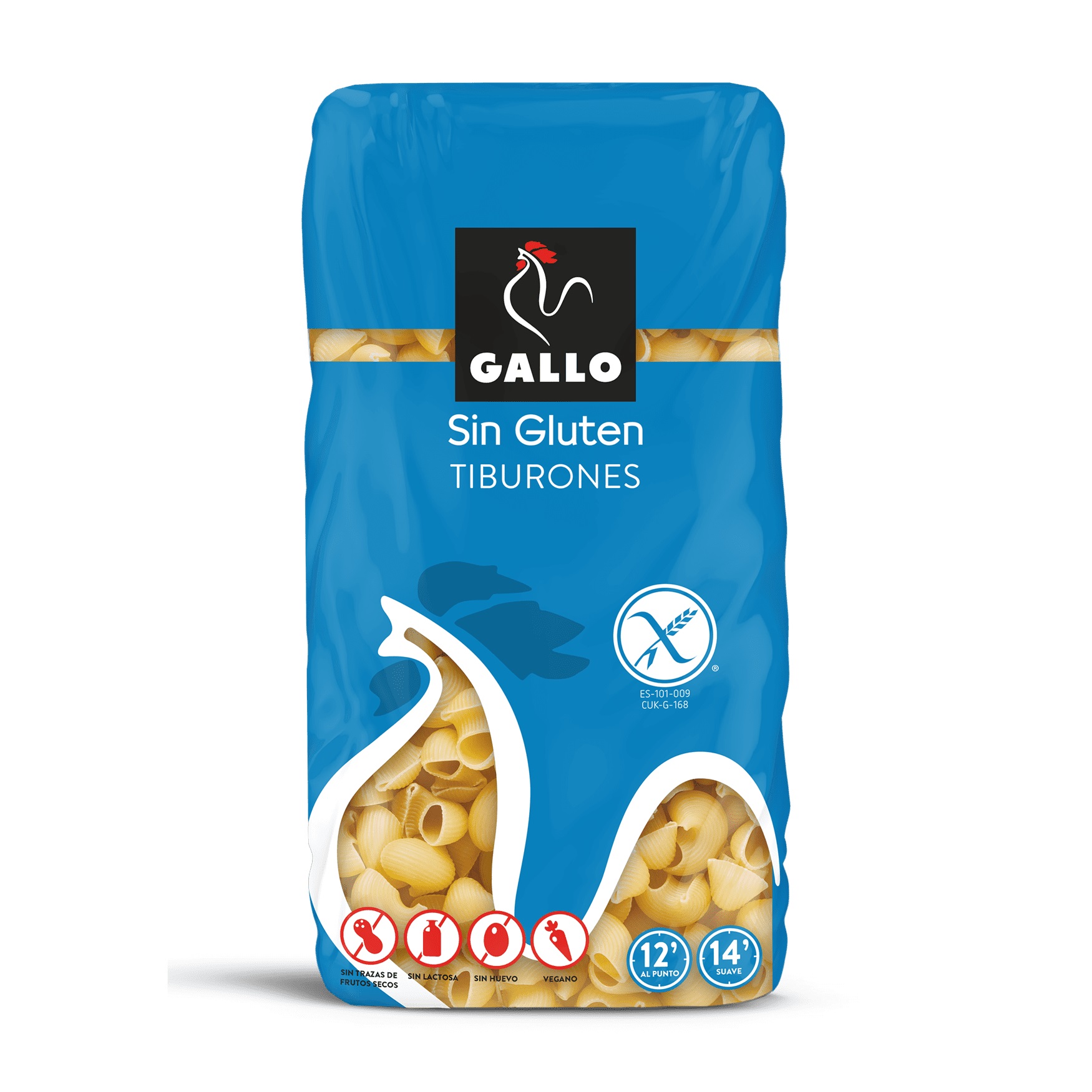 Паста Gallo Sin Gluten Tiburones 450 г
