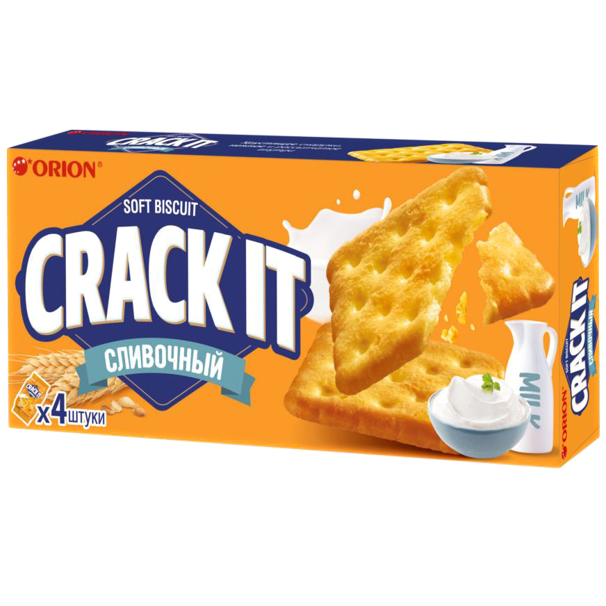 фото Печенье затяжное crack-it creamy 80 г