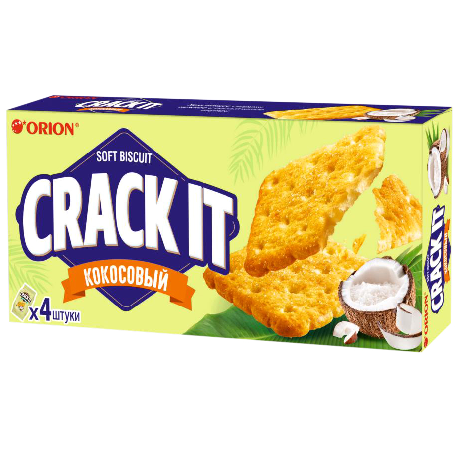 фото Печенье затяжное crack-it coconut 72 г