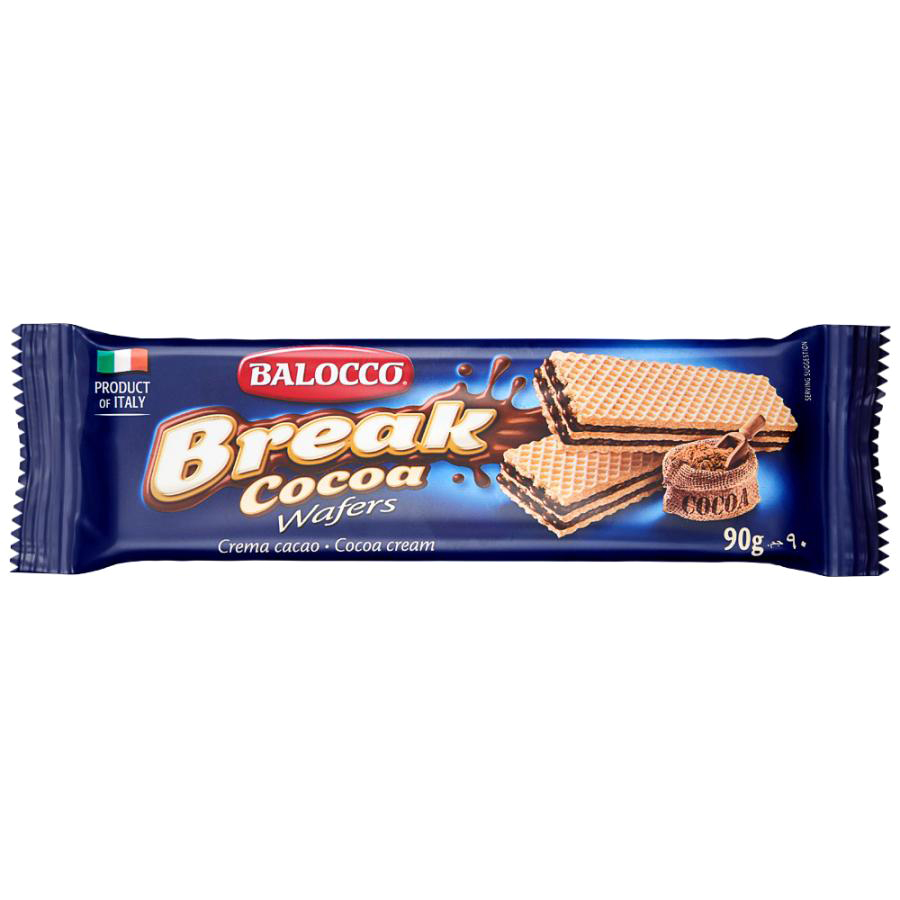 Вафли Balocco Break Какао 90 г
