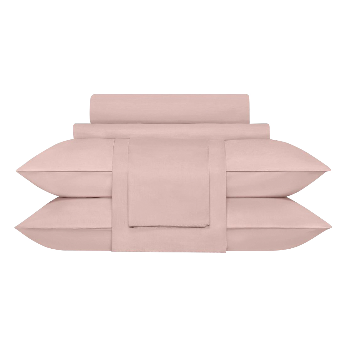 фото Комплект постельного белья togas авари розовый евро