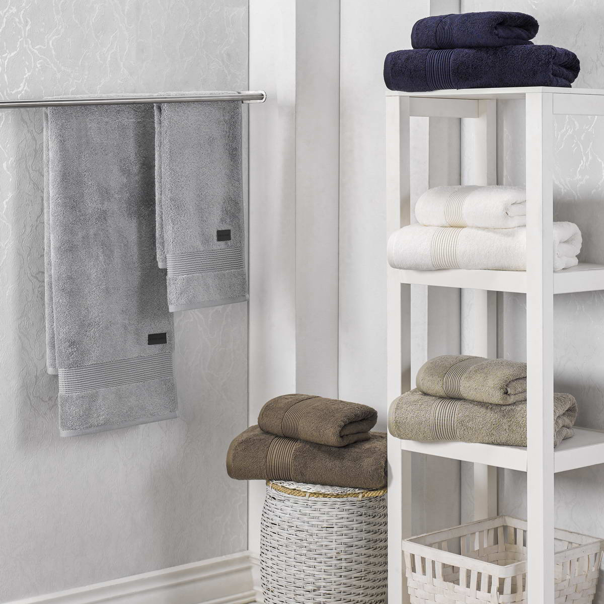 фото Полотенце sofi de marko carlos белое 50х90 см