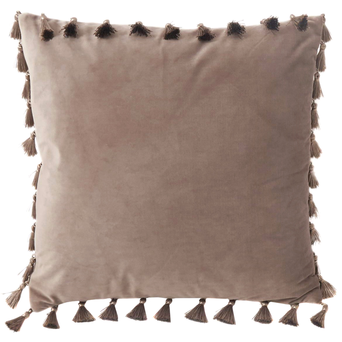 фото Декоративная подушка sofi de marko несси кофейная 45х45 см