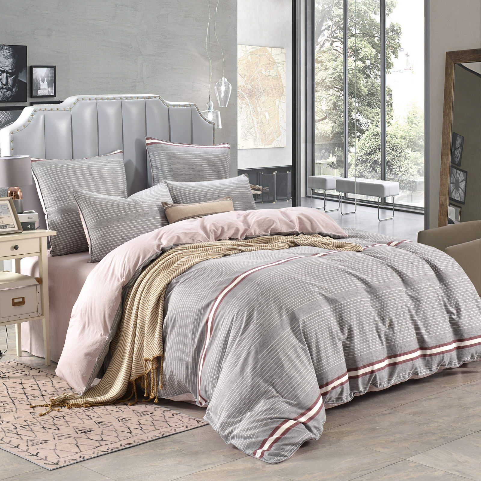 Комплект постельного белья Sofi De Marko Морти Полутороспальный, цвет розовый, размер Полуторный - фото 2