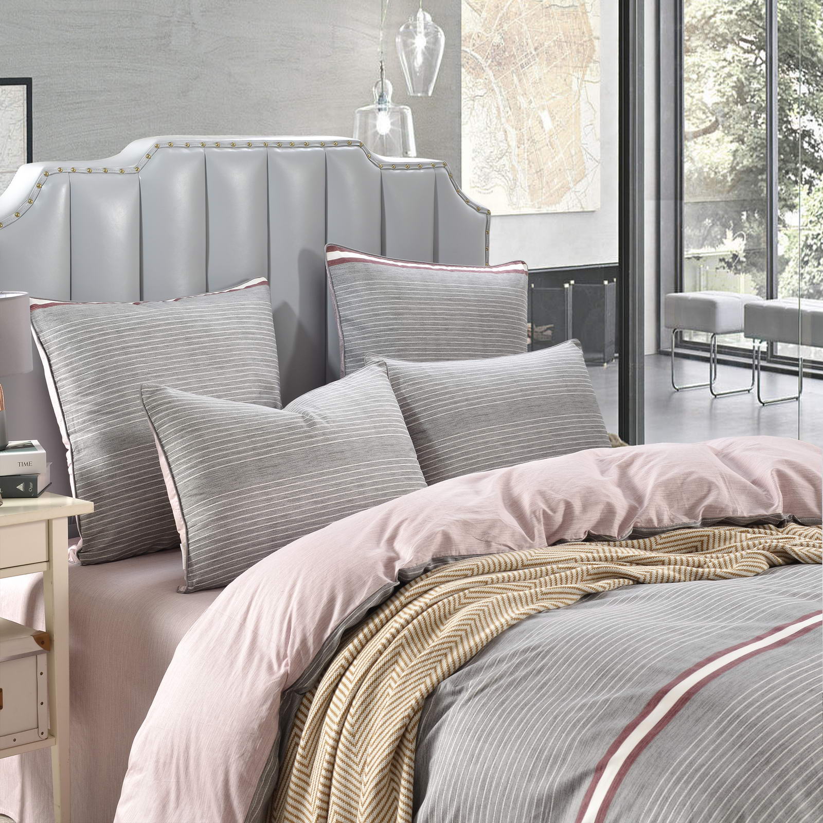Комплект постельного белья Sofi De Marko Морти Полутороспальный, цвет розовый, размер Полуторный - фото 3